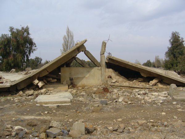 The Rubble of a Dynamited House