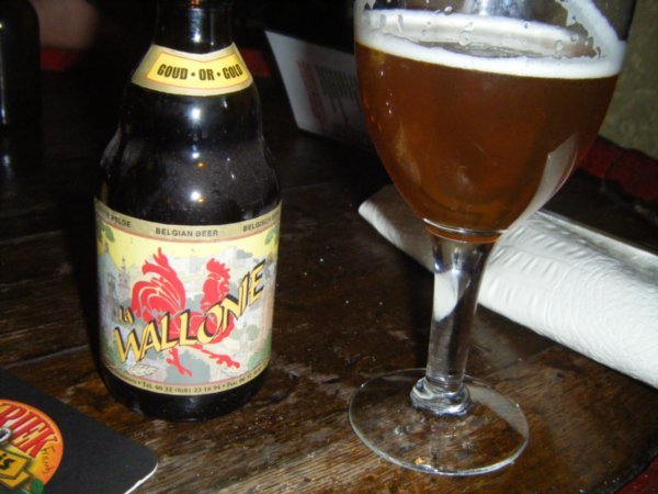 my first belgian beer