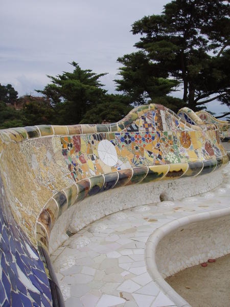 Bench at Parc Guell