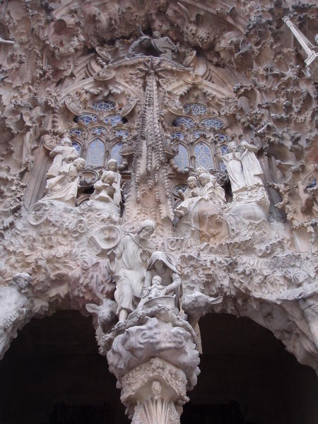 Behind Sagrada Familia 