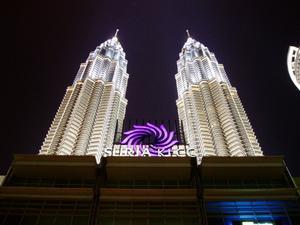 Petrona Towers at Night