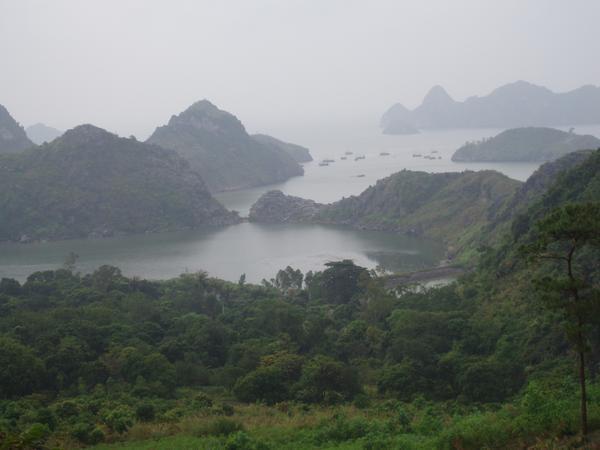 View from Cat Ba Island