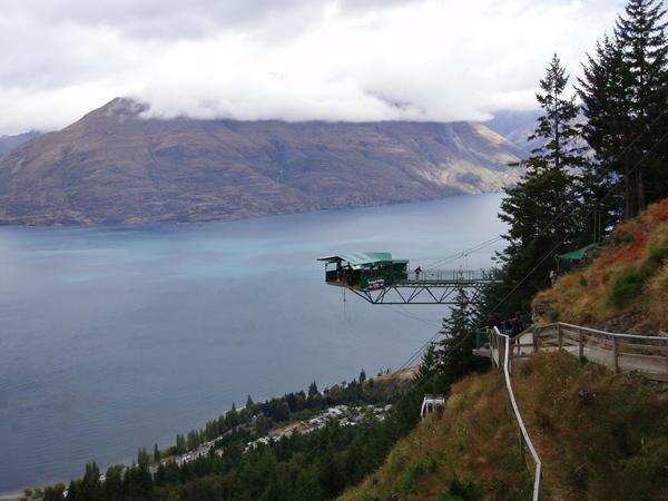 The 'Ledge' Bungy jump station