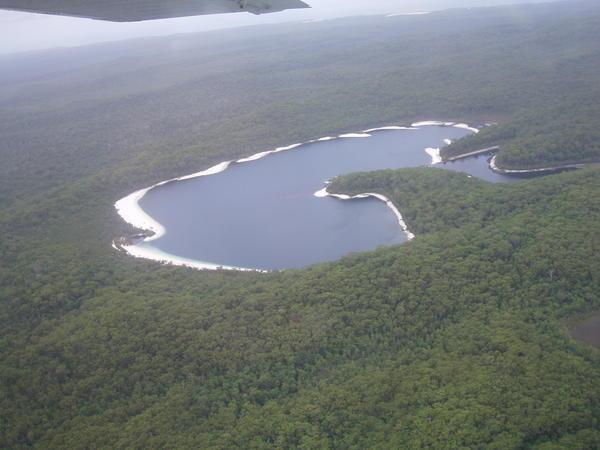 Lake Makenzie from the Air