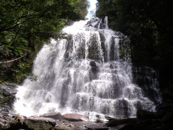the beautiful Nelson Falls