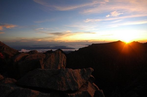 Sunrise from the summit!