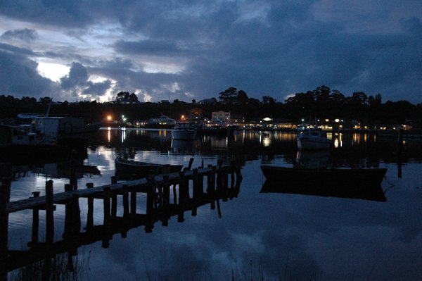 Strahan by evening
