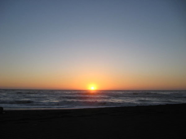Sunset on the beach 3