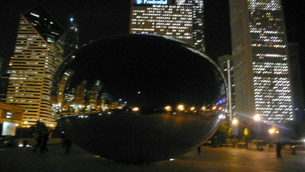 Chicago at night!