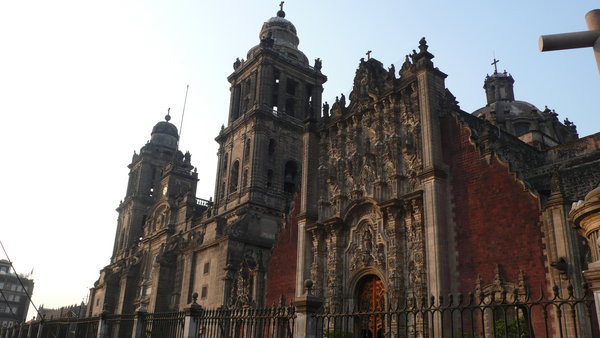 The Cathedral in Mexico City!