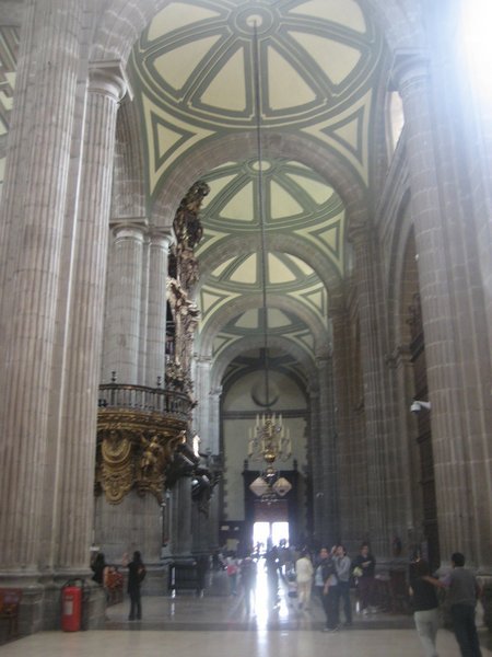 The cathedral in Puebla!