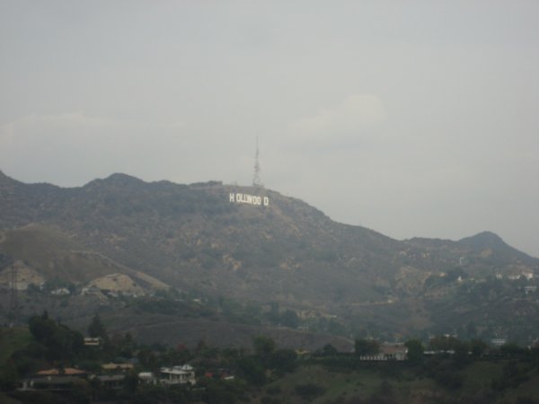Worlds smallest Hollywood sign