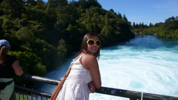 Me at Huka Falls