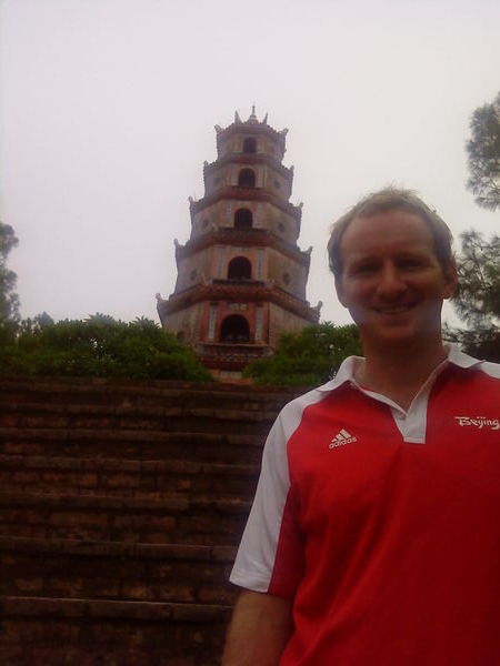 Thien Mu Pagoda, seven storeys and octagonal and stunning! 