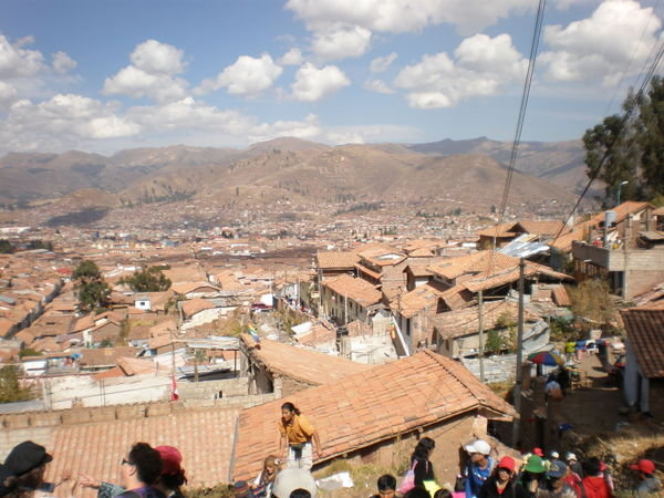 View over Cuzco
