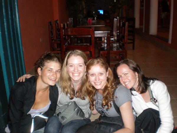 The gals enjoying caiprihinias in Paraty