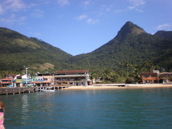 View of Ilha Grande, from the boat