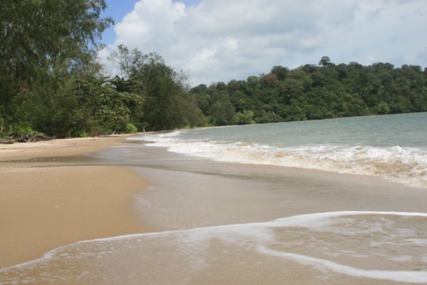 Secluded beaches at Sihanoukville