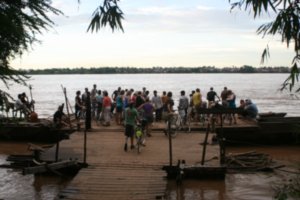 Ferry from Kompong Cham