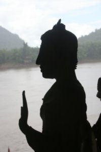 An arty Buddha shot 