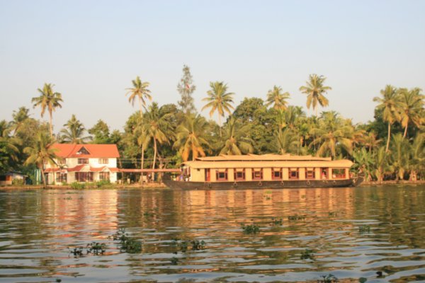 House Boat and House - Kerala