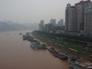 The Yangze River at Chongqing