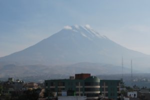 Backdrop to Arequipa