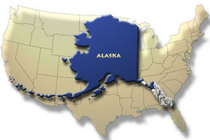 Alaska is a HUGE state!