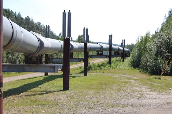 Trans Alaska Pipeline at Fairbanks