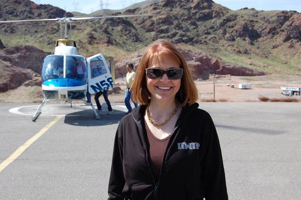 Sightseeing helicopter ride over Hoover Dam