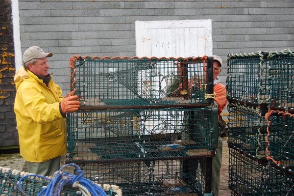 Stacking Lobster Traps