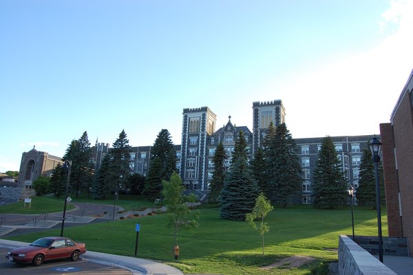 We stayed two night at the College of Scholastica in Duluth.  It was years ago that many of stayed in a college dormitory room.  It brought back lots of memories. 