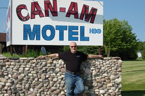 Can-Am Motel in Warroad...last stop before home.