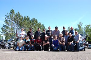 Group photo at Split Rock Lighthouse