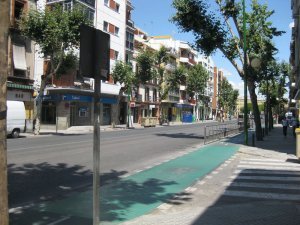 Bike lane city