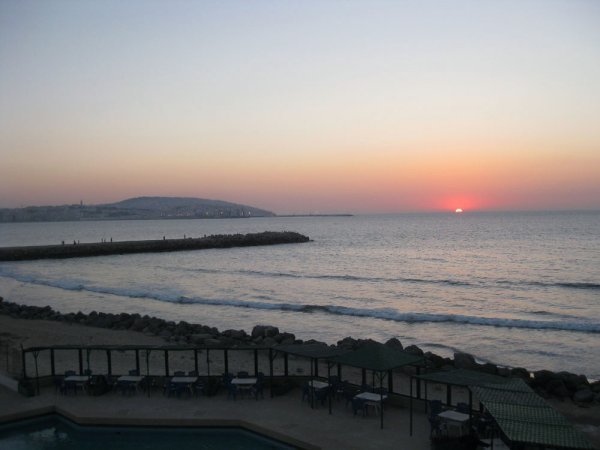 Sunset on the Med