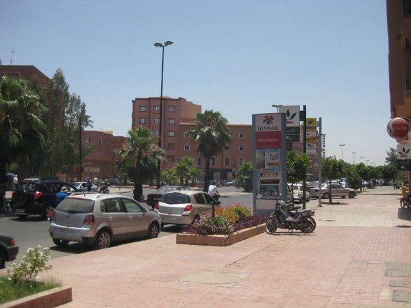 shopping strip Marrakech