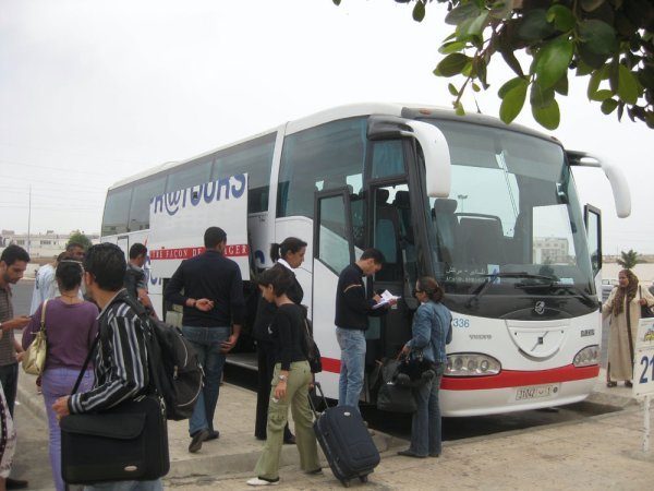Supra Tour bus from Agadir