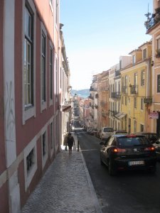 attractive Lisbon street