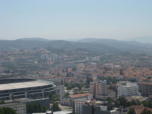 Panoramic view of Coimbra