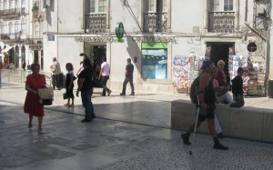Coimbra walking stick city