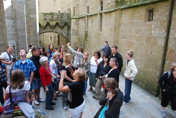 Our tour of the Abbey
