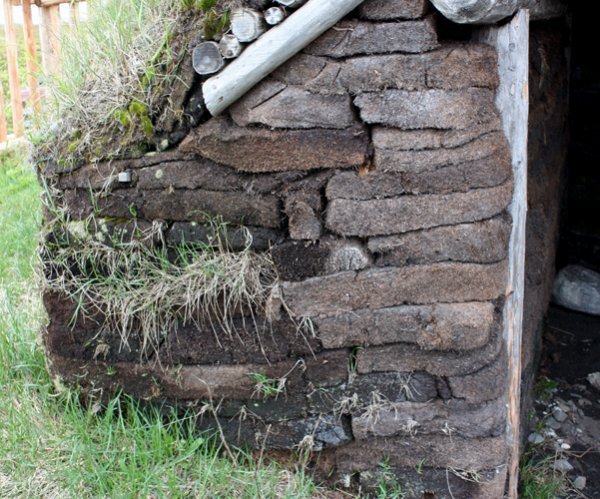 Detail of Sod House