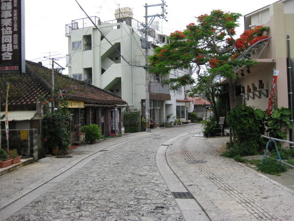 View of Tsuboya Yachimun Street
