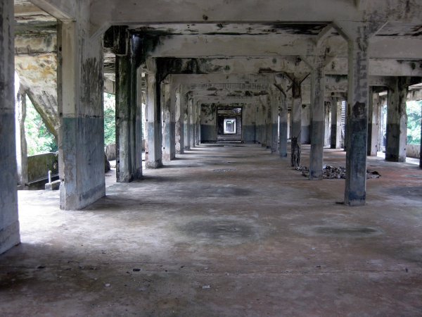 Inside Mile-Long Barracks