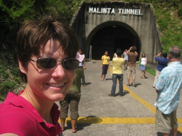 Kim at Malinta Tunnel