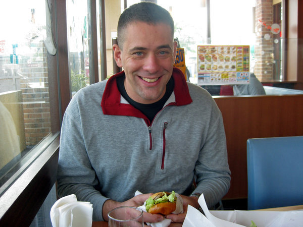 James at MOS Burger