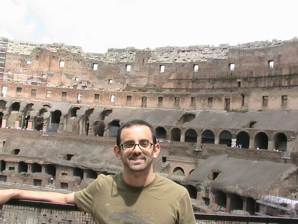 Me at the Colosseum
