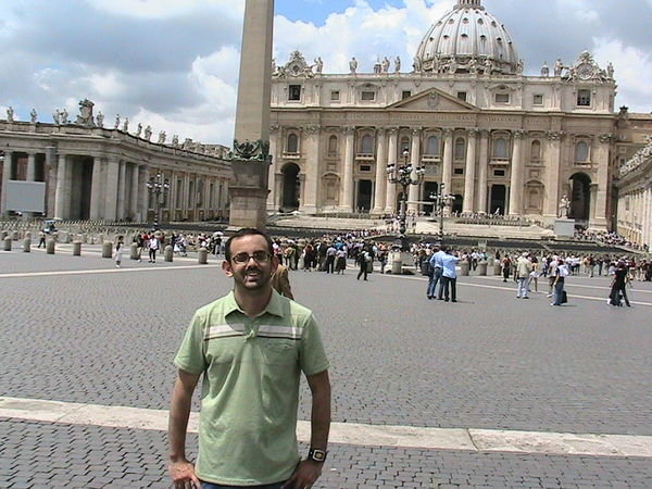 Me at the Vatican
