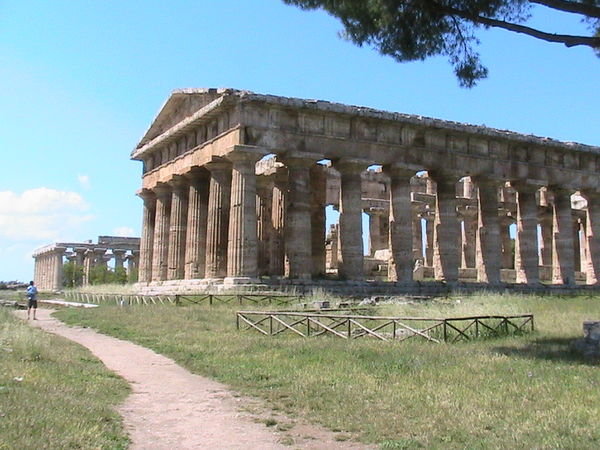 Ruins in Paestum
